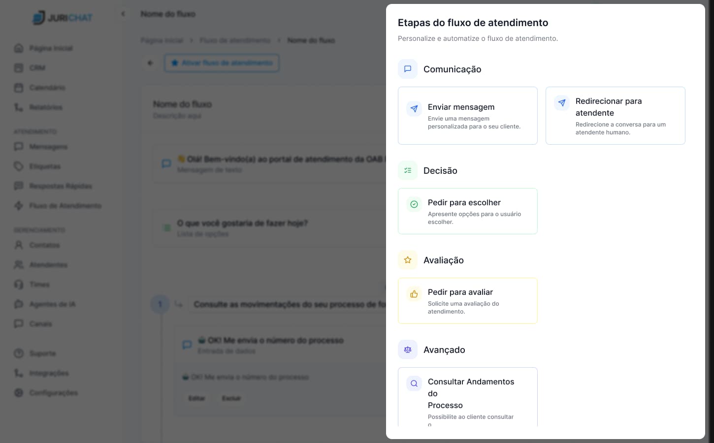 JuriChat Workflow Configuration